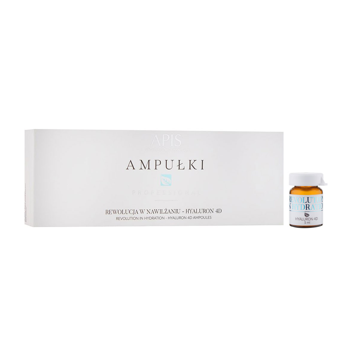 Концентрат для обличчя Apis Natural Cosmetics Professional 4D Hyaluron Concentrate Ampule, 5*5 мл